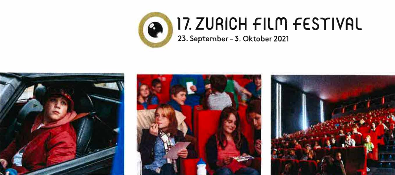 Einladung zum Zurich Film Festival 2021 auf Sonntag, den 26. September